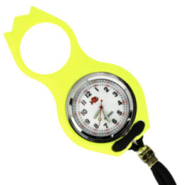 Max Knives IWJ — Impact Watch en polycarbonate jaune à porter à un doigt