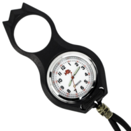 Max Knives IWN — Impact Watch en polycarbonate noir, ceinture ou sac