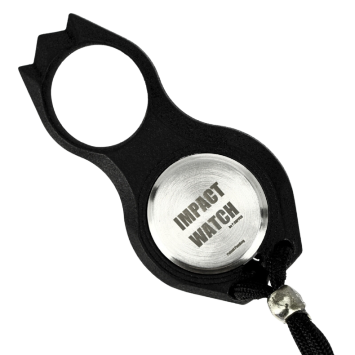 Max Knives IWN — Impact Watch en polycarbonate noir, ceinture ou sac — vue 2