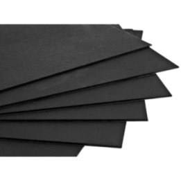 Max Knives K30X60 — Black Kydex Sheet, 30 × 60 cm, 1.55 mm Thick