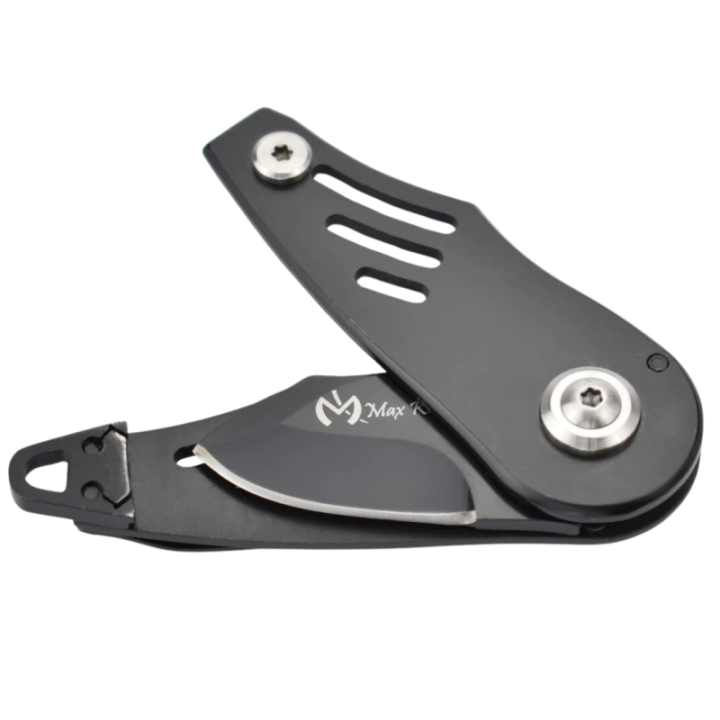Max Knives 14693N — Small Flip rotating folder in 440C, black finish — view 3