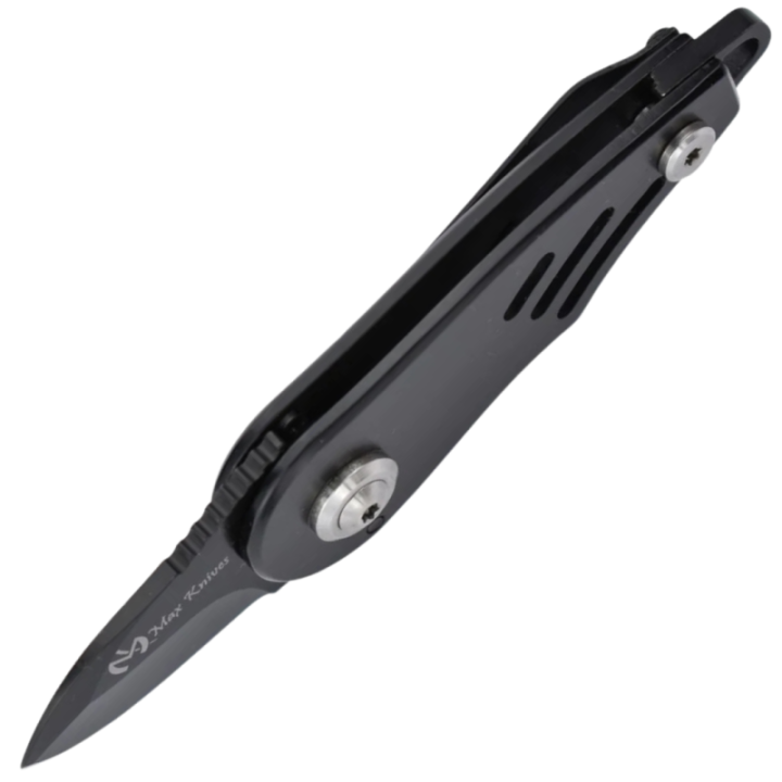 Max Knives 14693N — Small Flip rotating folder in 440C, black finish — view 4