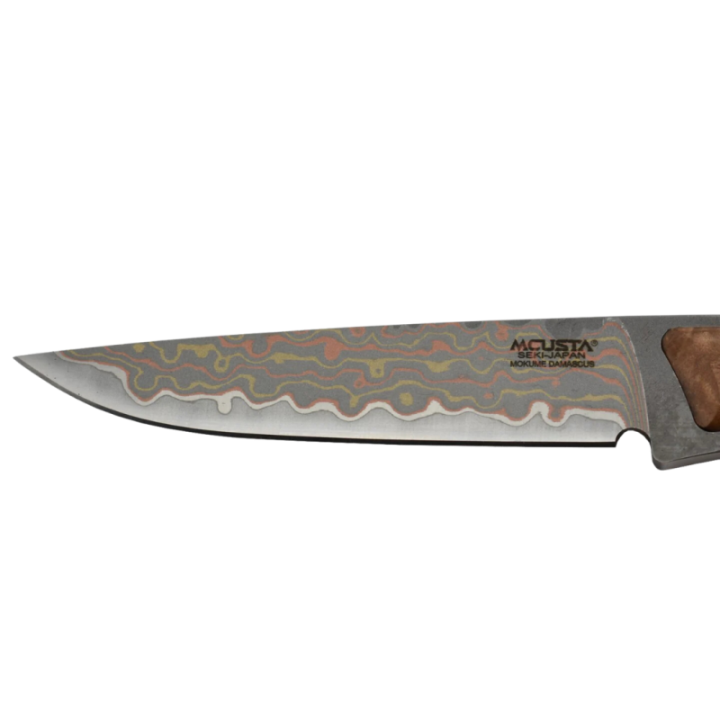 Mcusta MC006DP — VG10 San Mai and mokume fixed blade, 50 numbered pieces — view 4