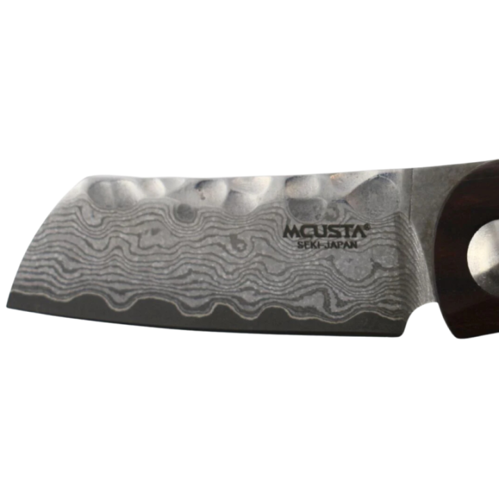 Mcusta MC214D — Pliant damas VG10, manche bois de fer, liner lock — vue 2