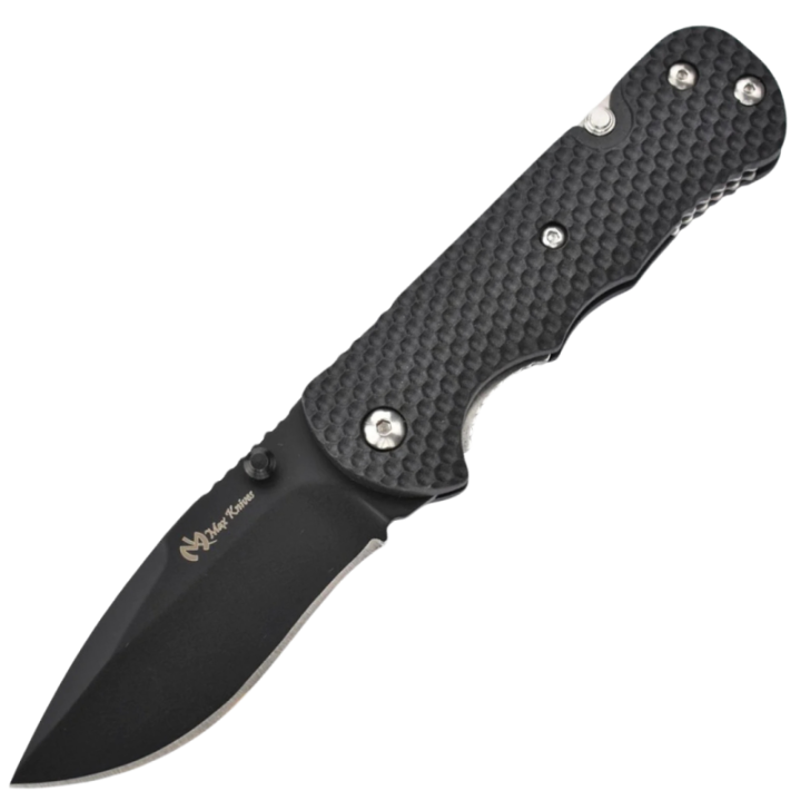 Max Knives MK103 — Couteau pliant de secours 440C, brise-vitre et coupe-ceinture