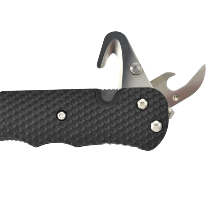 Max Knives MK103 — Couteau pliant de secours 440C, brise-vitre et coupe-ceinture — vue 3