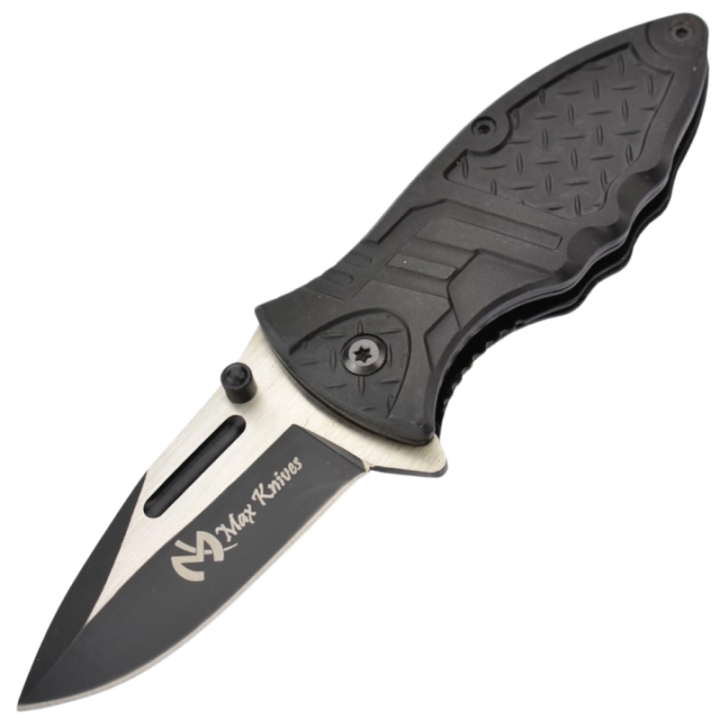 Max Knives MK104 — 440C Folding Knife, Liner Lock, Assisted Opening