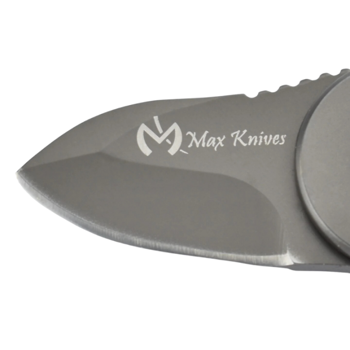 Max Knives 14693T — Couteau pliant rotatif Small Flip 440C, finition titane — vue 2