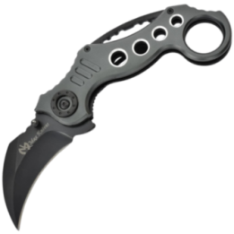 Max Knives MK107G — Assisted-Opening 440C Hawkbill Folding Knife