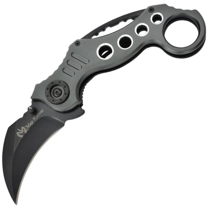 Max Knives MK107G — Couteau pliant hawkbill 440C à ouverture assistée