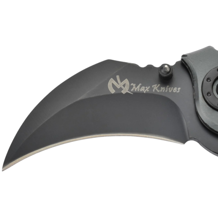Max Knives MK107G — Assisted-Opening 440C Hawkbill Folding Knife — view 2