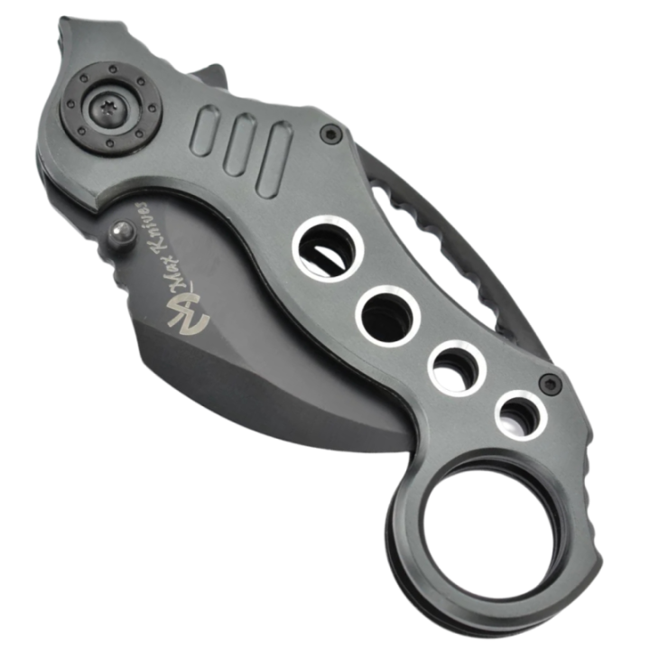 Max Knives MK107G — Assisted-Opening 440C Hawkbill Folding Knife — view 3