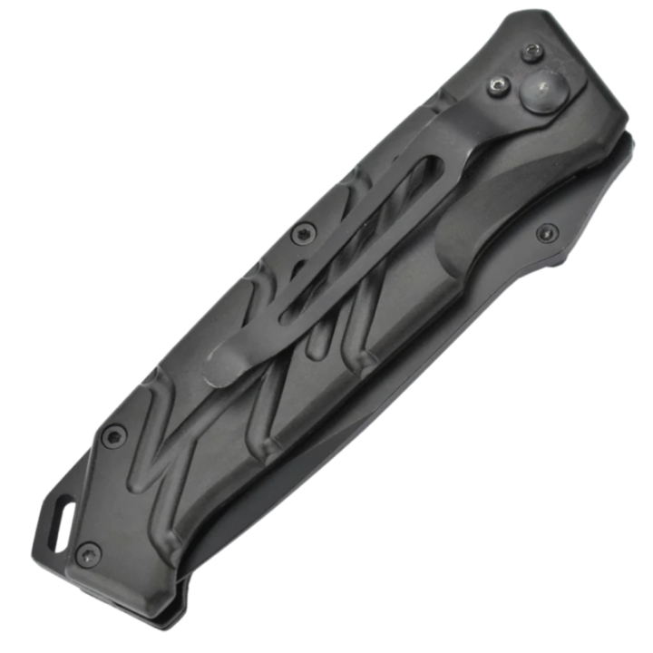 Max Knives MK110 — Couteau pliant drop point 440C finition stonewash — vue 4