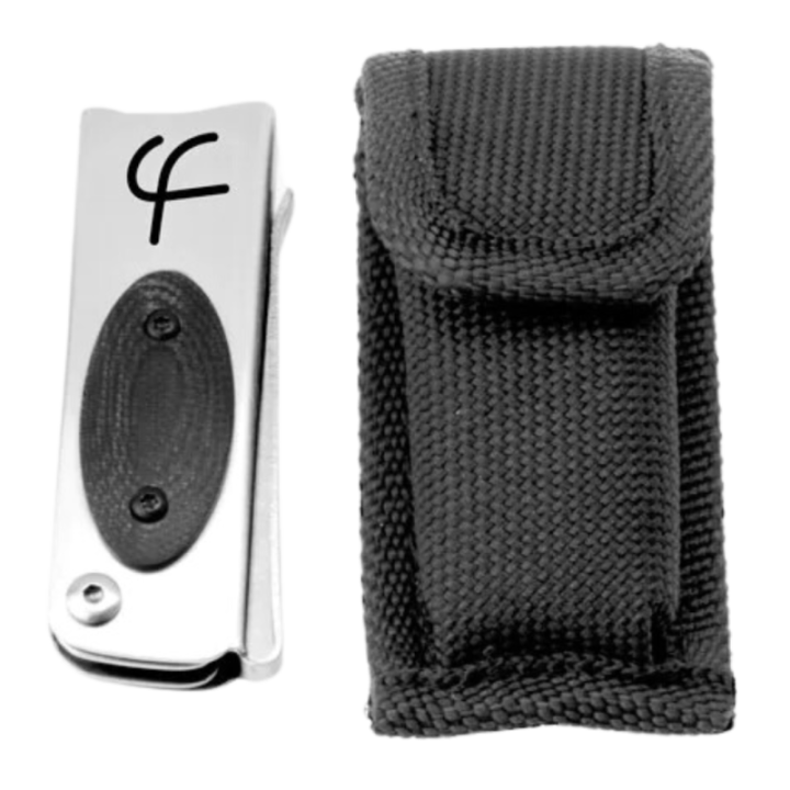 Max Knives MK114PM — Couteau pliant 440C 49 mm, micarta, étui cordura — vue 4