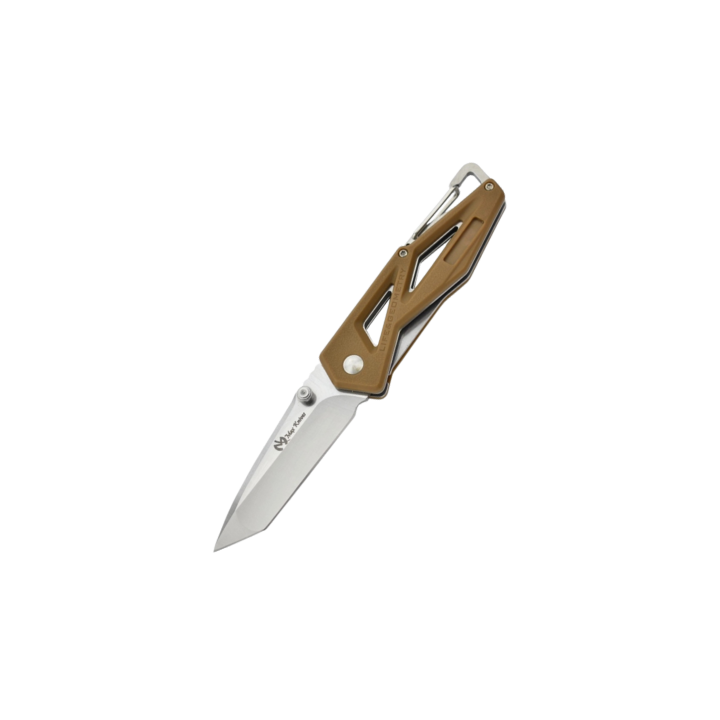 Max Knives MK116D — Pliant tanto 12C27, manche finition désert