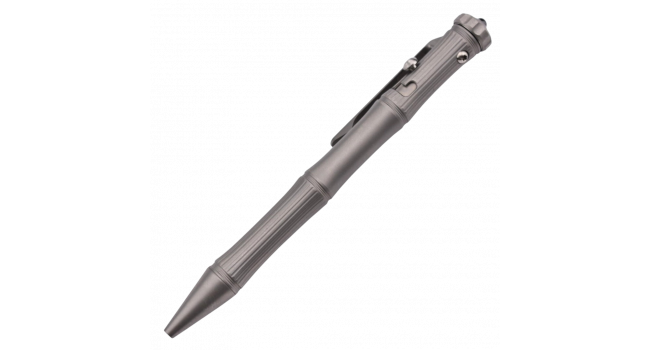 MAXKNIVES - PEN8 - Stylo tactique en titane brise vitre et Spinner