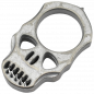 MAXKNIVES - PASKSA - Poing americain Skull en aluminium silver antique
