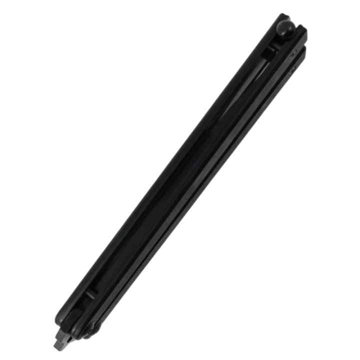 Max Knives Black-2 — Couteau papillon lame tanto acier et G10 — vue 3