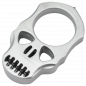 MAXKNIVES -PASKS - Poing americain Skull en aluminium silver