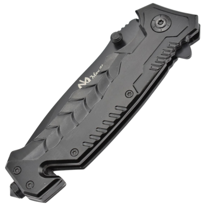 Max Knives MK147 — Assisted Folding Knife, 137 g, Black Aluminium — view 3