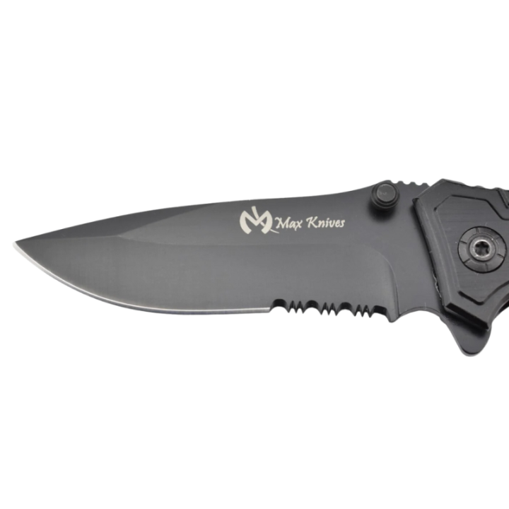 Max Knives MK147 — Assisted Folding Knife, 137 g, Black Aluminium — view 4