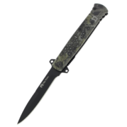 Max Knives MK160 — 72 g flipper folder, camouflage khaki handle
