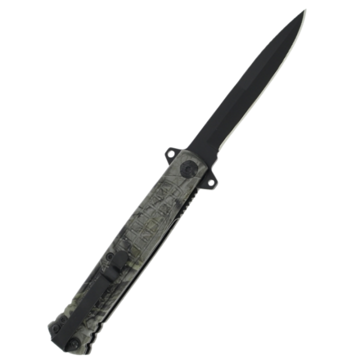 Max Knives MK160 — Pliant flipper 72 g, manche camouflage kaki — vue 3