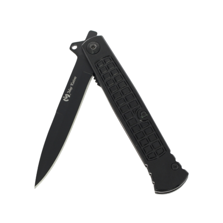 Max Knives MK162 — Flipper folder, black honeycomb handle, 72 g — view 4