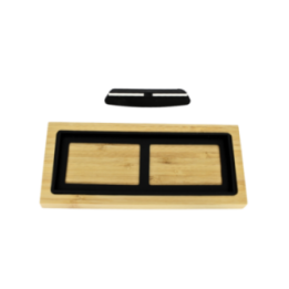Max Knives MK1705 — Wooden whetstone holder with angle guide