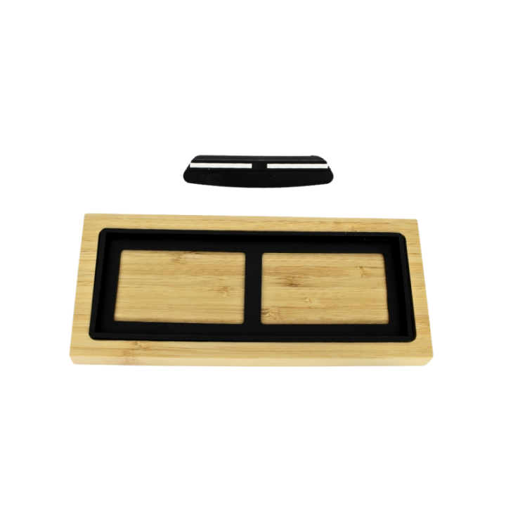 Max Knives MK1705 — Support bois pour pierre à aiguiser et guide