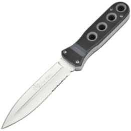 Max Knives MK501 — Dague fixe 440C double tranchant, étui ABS