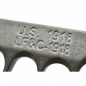 MAXKNIVES - PA5AB - US 1918 - Poing Américain En Aluminium Silver