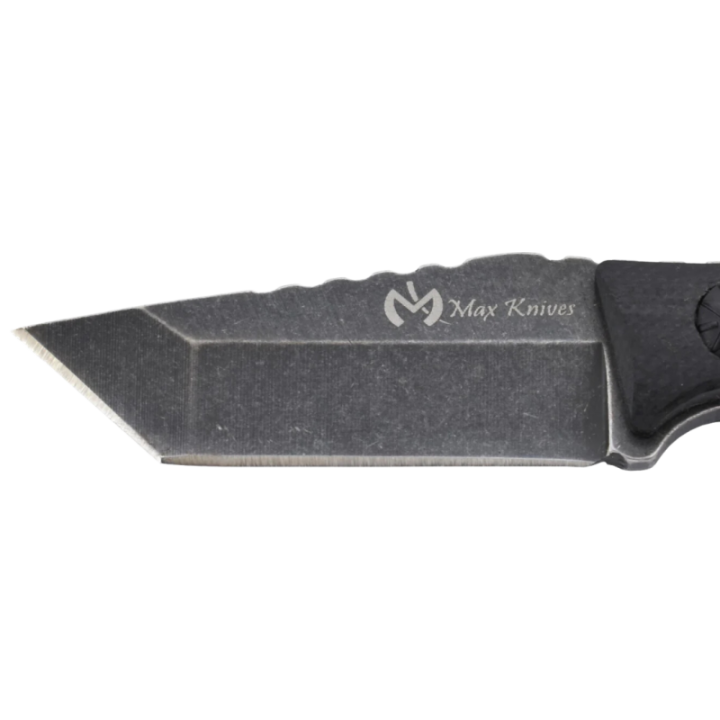 Max Knives MK503 — Mini Dagger fixe 440C à pointe tanto 50 mm — vue 2