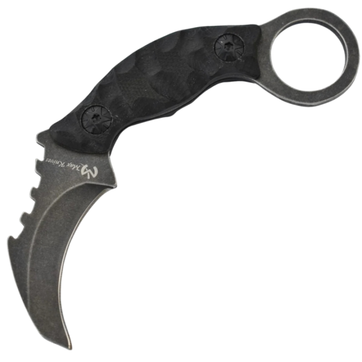 Max Knives MK504 — Mini Dagger fixed blade with 45 mm hawkbill