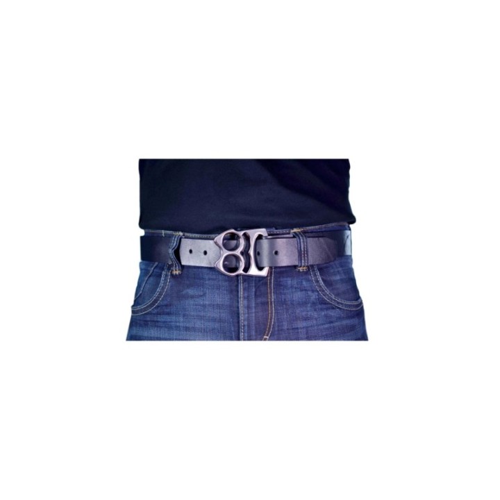 Max Knives CEINTUREMAX — 130 cm leather belt with a snap fastener — view 4