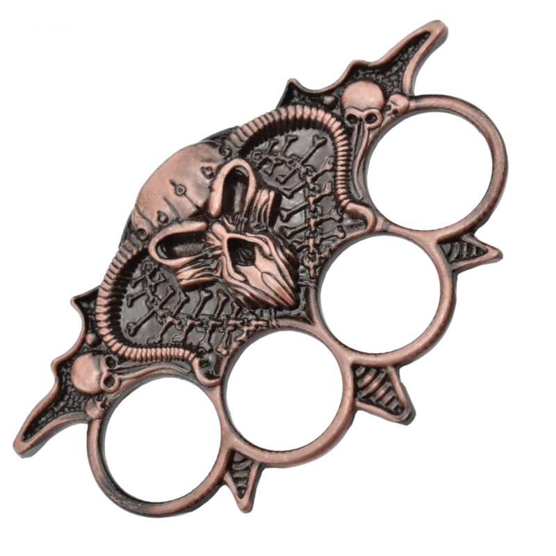 MAXKNIVES - PA36 - Poing américain skull à 4 doigts