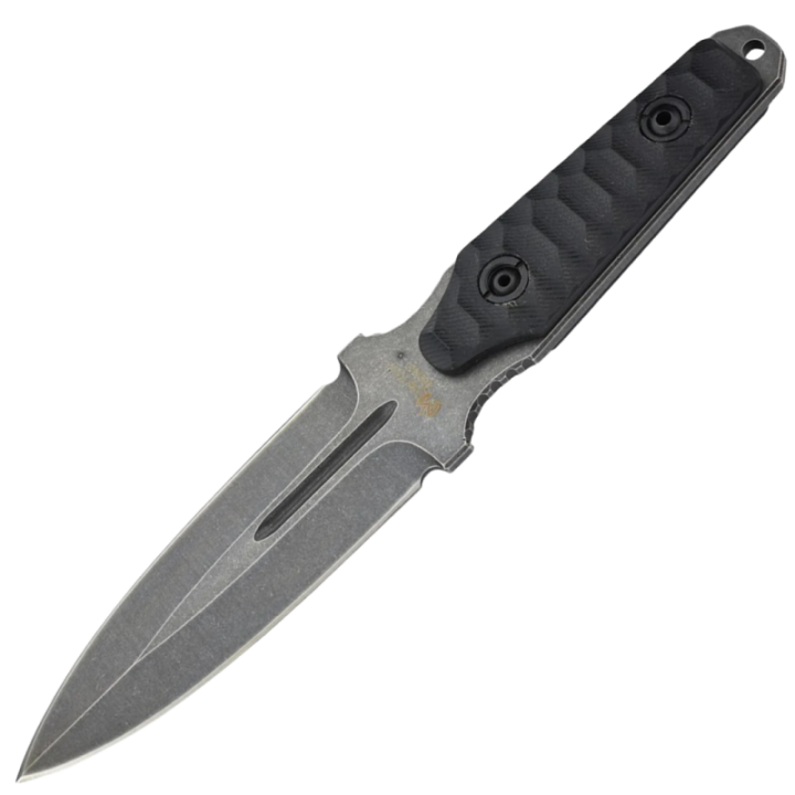 Max Knives MK510 — Fixe 440C double tranchant, manche micarta