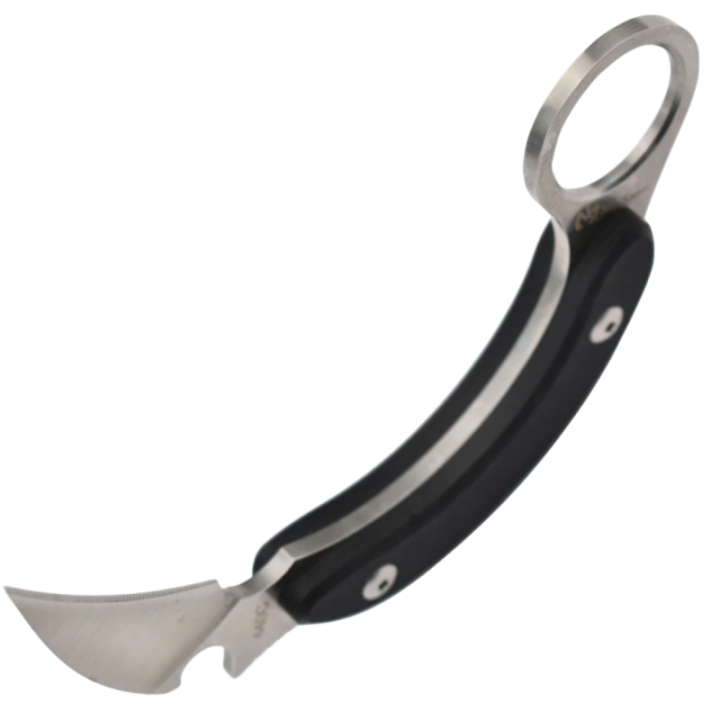 Max Knives MKB1 — Karamdrink, couteau fixe hawkbill 440C à décapsuleur — vue 4