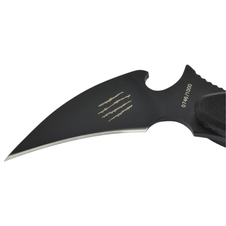 Max Knives MKB1B — Karamdrink fixed blade, 50 mm 440C hawkbill — view 2