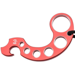 Max Knives MKB4R — Tactidrink bottle opener, red anodised aluminium
