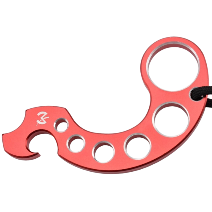 Max Knives MKB4R — Tactidrink bottle opener, red anodised aluminium