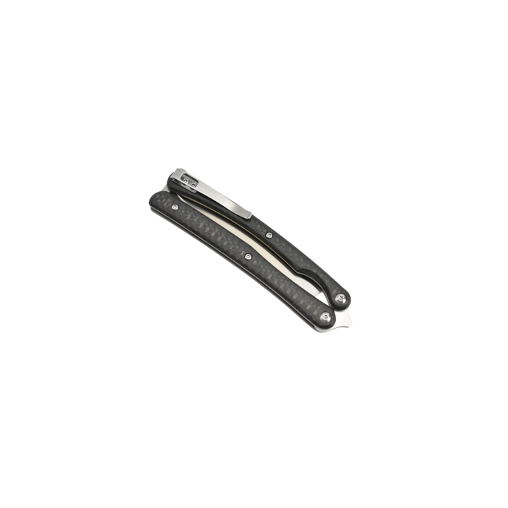 Max Knives MKBALICF — Balitac de Thomas Gony, couteau papillon D2 et fibre de carbone — vue 2