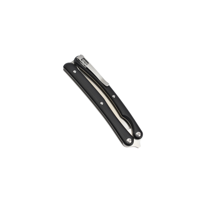 Max Knives MKBALIG10 — Balitac by Thomas Gony, D2 butterfly knife, G10 — view 2
