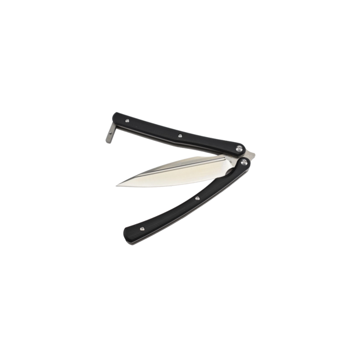 Max Knives MKBALIG10 — Balitac by Thomas Gony, D2 butterfly knife, G10 — view 3