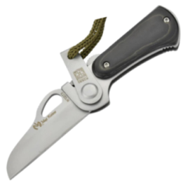 Max Knives CROCH — Mini pliant 440C sheepfoot, micarta, axe lock