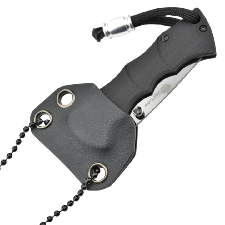 Max Knives MKBAMBK — Ceramic Blade Folding Knife, Black G10 Handle — view 3