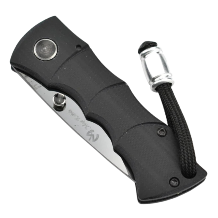 Max Knives MKBAMBK — Ceramic Blade Folding Knife, Black G10 Handle — view 4