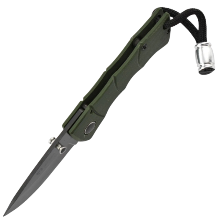 Max Knives MKBAMOG — Couteau pliant lame céramique, manche G10 vert — vue 3