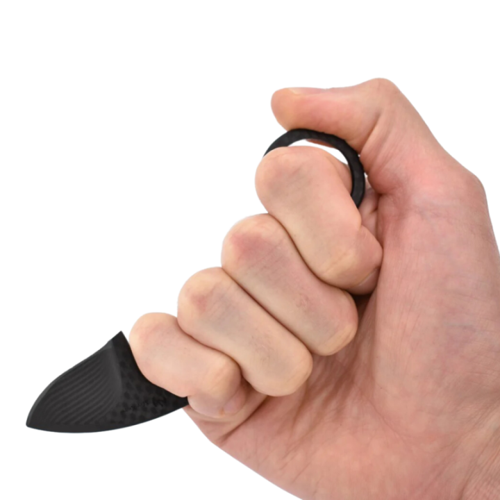 Max Knives MKBBKM — Karambit fibre de carbone 127 mm, anneau réglable — vue 4