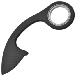 Max Knives MKBBKS — All carbon fibre karambit, 104 mm and 11 g